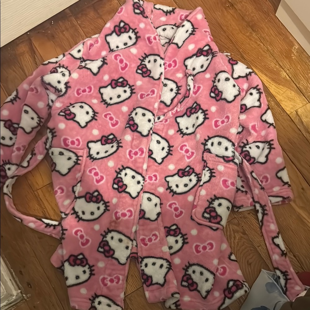 Pink Hello Kitty Robe